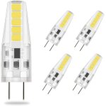 5x g4 led ampoule 3w blanc froid 3w led equivalent 23w ampoule  halogne 36mm x 9mm plus proche de la ...
