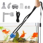 6 en 1 aspirateur aquarium electrique kit de nettoyage de gravier pour changement deau et lavage sable ... 6 en 1 aspirateur aquarium electrique kit de nettoyage de gravier pour changement deau et lavage sable ...