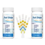 6 en 1 bandelettes piscine brome spa languettes ph piscine bandes test qualit� deau sur chlore brome ...