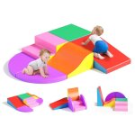 6 en 1 toboggans dintrieur et structures de jeuxparcours motricit bb bloc mousse motricit bb de ...