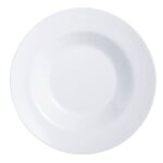 6 assiettes  ptes friends time blanche - luminarc