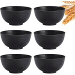 6 bols de nouilles l�gers ensemble de bols de ramen r�utilisables et incassables pour riz soupe fruits ...