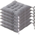 6 coussins de chaise carrée 40x40 coussin de siège coussin de décoration intérieure coussin matelassé ... 6 coussins de chaise carrée 40x40 coussin de siège coussin de décoration intérieure coussin matelassé ...