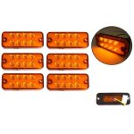 6 feux de gabarit latéraux orange led 12v position latéral pour remorque camion fourgon utilitaire caravane ... 6 feux de gabarit latéraux orange led 12v position latéral pour remorque camion fourgon utilitaire caravane ...