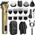 6 in 1 tondeuse cheveux tondeuse barbe hommes professionnelle tondeuse corps tondeuse nez tondeuse  ...
