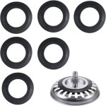 6 joints bonde vier 54 / 32mm lastomre paniers filtrants lavabo baignoire tanchit vidange