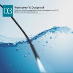 6 led objectif 7mm de cam�ra focus �tanche endoscope android mini c�ble usb 1. 5m