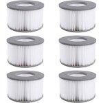 6 morceaux filtre spa lite pour mspa bateaux et spa chauds pour piscines gonflables mspa fd2089 6 morceaux filtre spa lite pour mspa bateaux et spa chauds pour piscines gonflables mspa fd2089