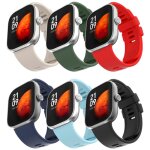 6 pack bracelet montre sport compatible avec xiaomi redmi watch 4 / xiaomi mi band 8 pro en silicone ...