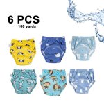 6 packs de culottes dapprentissage de la propreté en coton rembourrées pour bébés filles et garçons 6 packs de culottes dapprentissage de la propreté en coton rembourrées pour bébés filles et garçons