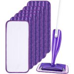 6 packs lingettes reutilisable pour swiffer wetjetmop pads microfibreschiffon rechange pour swiffer wet ...