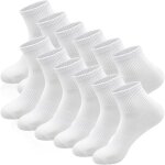 6 paires de chaussette multisport blanche chaussettes blanches respirantes absorbantes homme femme pour ...