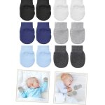 6 paires - gants pour bébé - gants en coton - doux - anti - rayures - convient aux bébés de 0 à 6 mois ... 6 paires - gants pour bébé - gants en coton - doux - anti - rayures - convient aux bébés de 0 à 6 mois ...