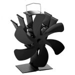 6 pales ventilateur poele  bois aliment par la chaleurventilateur de chemine87? dmarrage opration ...