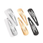 6 pcs barrettes pinces � cheveux fille snap clip cheveux snap barettes bb barrettes � cheveux en m�tal ...
