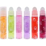 6 pcs gloss  lvres paillet roll - on huile brillante hydratante fruit baume levres - soin des levres ...