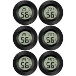 6 pcs mini digital lcd thermomtre hygromtre temprature humidit ?thermomtre portable thermo hygromtre ...