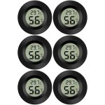 6 pcs mini digital lcd thermomtre hygromtre temprature humidit thermomtre portable thermo hygromtre ...