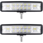 6? phare led moto phare de travail led tracteur 2 rangs 9 - 36v 120w 12000lm 6000k combinaison spotlight ...