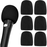 6 pi�ces bonnette micro mousse micro anti bruit anti - poussi�re bonnette microphone universel mousse ...
