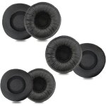 6 pi�ces coussinets doreille de remplacement pour casque jabraoreillettes coussinets en mousse pour casque ...