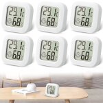 6 pièces mini thermomètre hygromètre intérieur haute précision digital thermometre hygrometre interieur ... 6 pièces mini thermomètre hygromètre intérieur haute précision digital thermometre hygrometre interieur ...