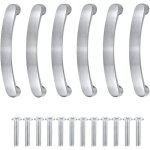 6 pi�ces poign�e de meuble cuisine entraxe de trous 96mm poign�e tiroir argent poign�e placard cuisine ...
