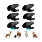 6 pices sifflet ultrason anti gibier sifflet ultrason voiture anti gibier cerf livresdispositif protection ...