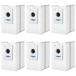 6 sacs  poussire pour aspirateur robot pour ecovacs deebot x5 pro / x5 omni / x2 omni / x2 / x2 pro ...