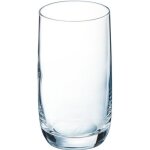 6 verres  jus et soda 33cl vigne - chef&sommelier - cristallin  fond lourd ultra transparent