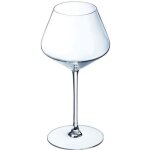 6 verres  vin rouge 42cl ultime - cristal darques - cristallin moderne
