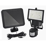 60 led spot solaire ip44 applique murale solaire projecteur solaire avec dtecteur de mouvement i clairage ...