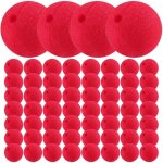 60 pi�ces nez de clown rouge nez de cosplay nez de en mousse pour halloween no�l costume habillage de ...