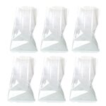 60 sachets alimentaires transparents 19 x 11 cm