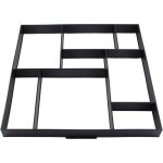 60 x 50cm moule à pavé plastique pavage moyen béton moules pierres stepping stone jardin allée moule ... 60 x 50cm moule à pavé plastique pavage moyen béton moules pierres stepping stone jardin allée moule ...