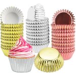 600 pcs mini caissettes  muffins moule  cupcakes feuille daluminium pour truffes de chocolat petites ...