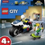60455 lego� city poursuite avec la moto de police