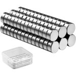 60pcs petits aimants de r�frig�rateuraimants n�odyme puissantsmagnet mini aimant frigo punaise m�talliques ...