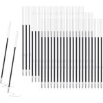 60pcs recharge stylo billerecharge de stylo r�tractables1. 0mm remplacement rechargesrecharges de stylo ...