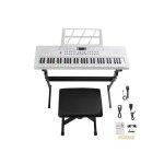 61 touches clavier pour piano avec support + banc 200 timbres 200 rythmes 60 chansons de d�monstration ...
