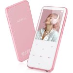 Lecteur mp3 - suteo - 64go - bluetooth 5. 3 - cran 2. 4 - haut - parleur hd - rose