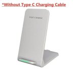65w station de chargeur sans fil �couteur t�l�phone charge rapide support de chargeur pour iphone 16 ...