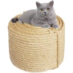 6mm jute corde pour r�paration et remplacement de chat scratch pilier rayure arbre chat rayure tampon ...