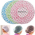 6pcs bonnet de douche femme impermeable charlotte cheveux douche bonnets de bain réutilisables avec des ... 6pcs bonnet de douche femme impermeable charlotte cheveux douche bonnets de bain réutilisables avec des ...