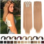 6pcs extension cheveux naturel clip60cm perruque femme naturelleclip in extension de cheveuxextension ... 6pcs extension cheveux naturel clip60cm perruque femme naturelleclip in extension de cheveuxextension ...