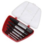 6pcs extracteur de vis casses gcr15 outil en acier boulon endommag vis goujon extracteur de foret retrait ...