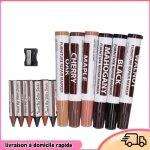 6pcs kit de rparation des marqueurs de mobilier en bois pour les tables de bois dur de rayures et de ...