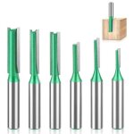 6pcs queue fraise defonceuse 6mm fraises pour dfonceuses 8mm tige fraise  copier bois tige de 3mm4mm5mm6mm7m ...
