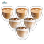 6pcs tasse � expresso � double paroi tasse a cafe tasse double paroi 80ml tasses � moka verres thermiques ...