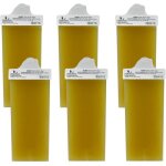 6x 100 ml patrons roll - on de cire avec petit rouleau pour lpilation des sourcilsde la lvre suprieuredu ...